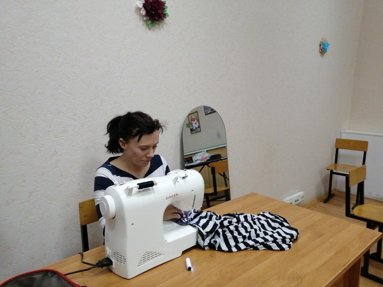 Центр защиты материнства и детства «Моя семья» открыл швейный сезон в этом году