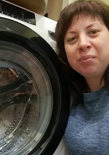 Помогли стиральной машиной подопечной многодетной семье