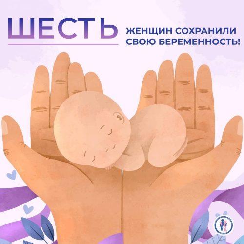 В апреле 2024г. психологи Центра «Моя Семья» провели в женских консультациях г. Кирова 61 доабортную консультацию