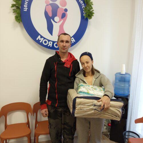 Двум семьям из Белой Холуницы и пгт. Богородское была оказана благотворительная помощь