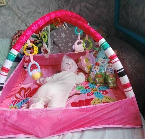 Детское питание и детский коврик получили мамочки в трудной жизненной ситуации