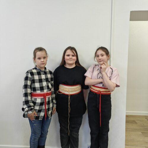 В нашем Центре состоялся мастер-класс по изготовлению пояса-кушака