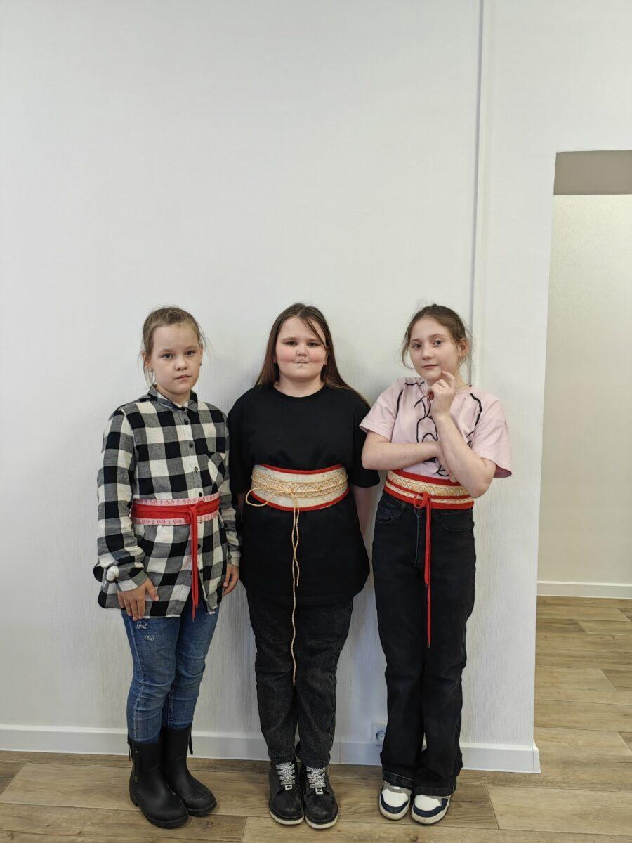 В нашем Центре состоялся мастер-класс по изготовлению пояса-кушака