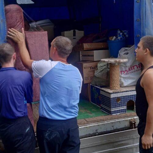 Мы оказали помощь в переезде подопечной Юлии с 2 детьми