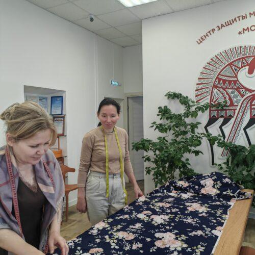 Ура, швейная мастерская открыла свою работу в новом учебном году!
